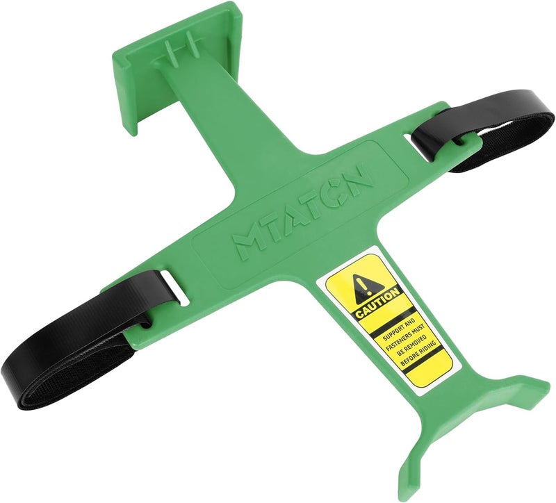 RUTU Motorcycle Fork Saver,10.9 Inches Universal Fork Guard for XC-W 250 CR80 CR250 CRF450R XR650R DRZ400S KLX 300R,Fork Support Guard Transportation Protector with 2 Binding Straps (Green) - Image 1